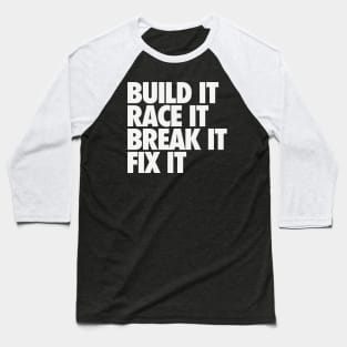 Race Car Owner Baseball T-Shirt